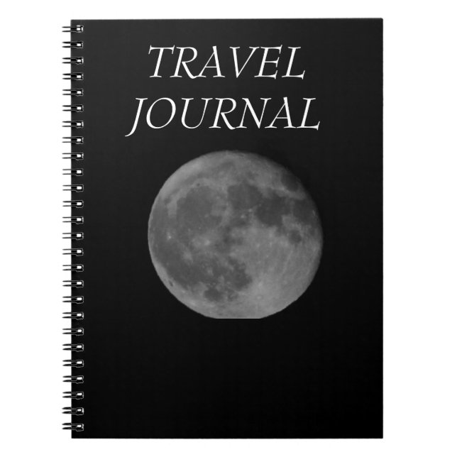 CADERNO ESPIRAL NOTEBOOK DE LUA CHEIA (Frente)