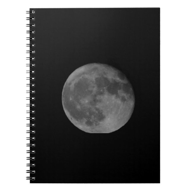 CADERNO ESPIRAL NOTEBOOK DE LUA CHEIA (Frente)