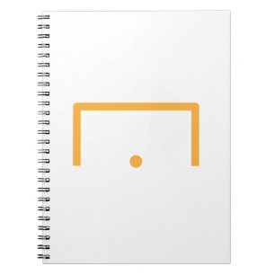 Caderno Espiral Notebook de meta