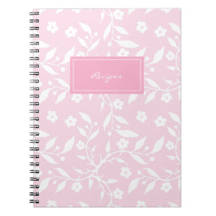 Caderno Espiral Notebook de Minhas Receitas - personalizar