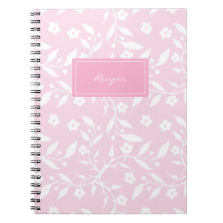 Caderno Espiral Notebook de Minhas Receitas - personalizar