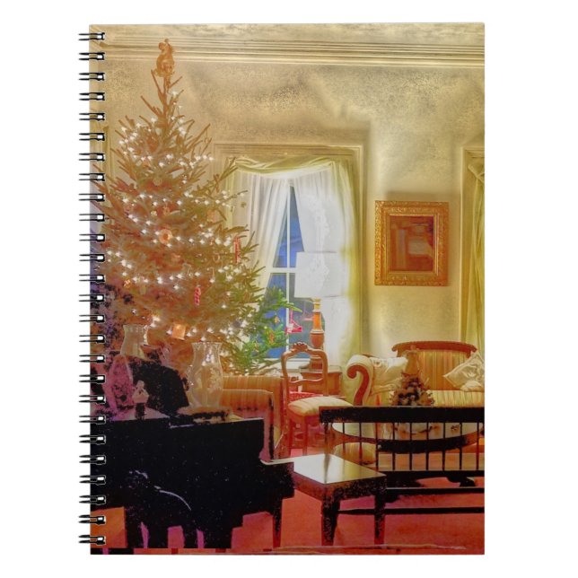 Caderno Espiral Notebook de Natal (Frente)