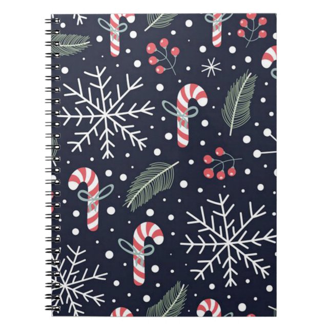 Caderno Espiral notebook de natal Spiral (Frente)
