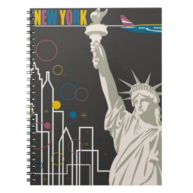 Caderno Espiral Notebook de Nova Iorque (Frente)