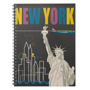 Caderno Espiral Notebook de Nova Iorque