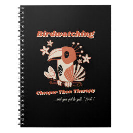 Caderno Espiral Notebook de observação de aves