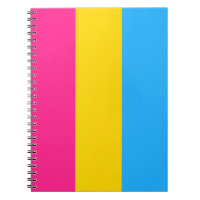 Notebook de Orgulho Pansexual