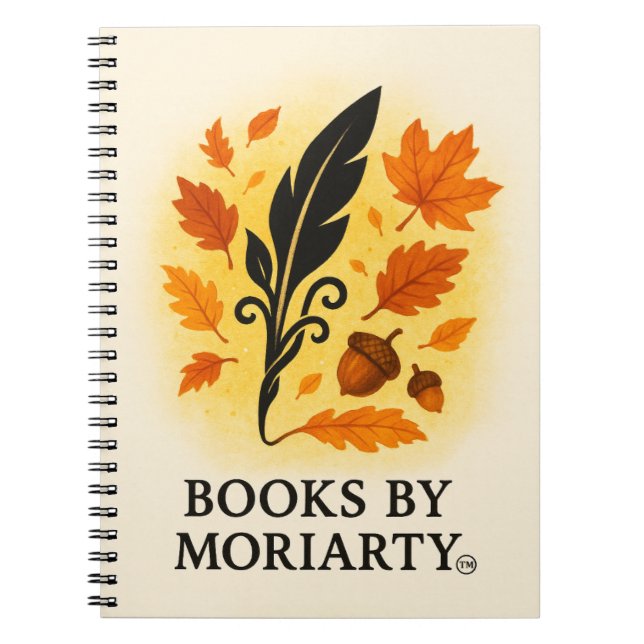 Caderno Espiral Notebook de outono (Frente)