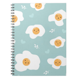 Caderno Espiral Notebook De Ovos Fresados Cujos