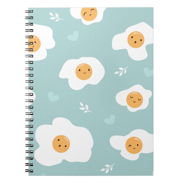 Caderno Espiral Notebook De Ovos Fresados Cujos (Frente)