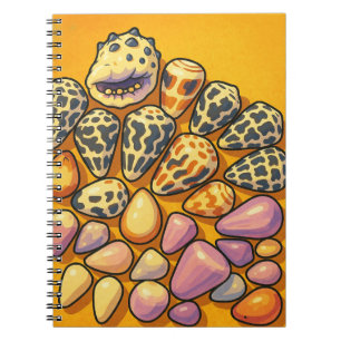 Caderno Espiral Notebook de paleta do oceano