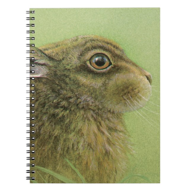 Caderno Espiral Notebook de "pastoreio de coelhos" (Frente)