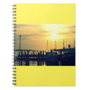 Caderno Espiral Notebook De Pier De Pesca