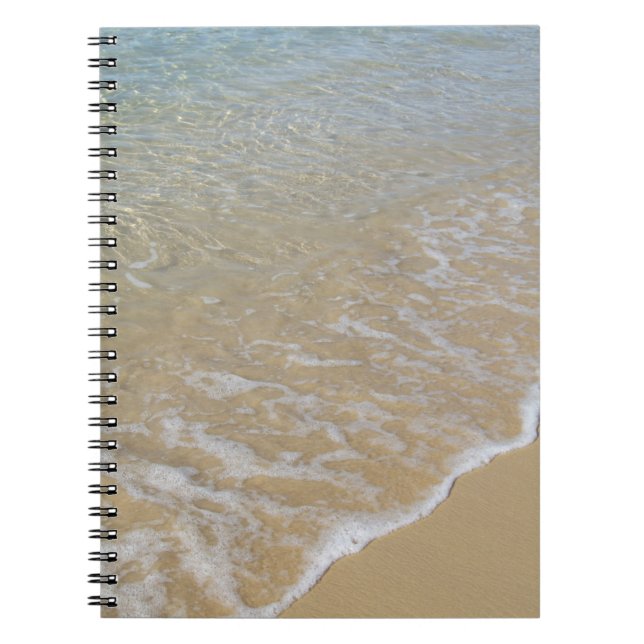 Caderno Espiral Notebook de praia (Frente)