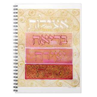 Caderno Espiral Notebook de quatro mundos