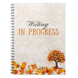 Caderno Espiral Notebook de queda Design em andamento