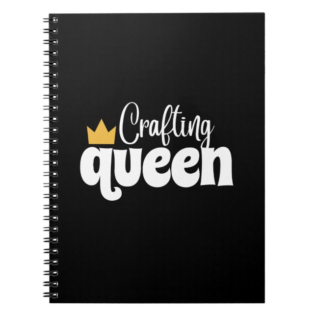 CADERNO ESPIRAL NOTEBOOK DE RAINHA DE TRAVAGEM (Frente)