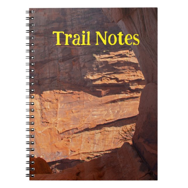 Caderno Espiral Notebook de rastreamento de caminhada (Frente)