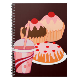 Caderno Espiral Notebook de recebimento de pequenas ameaças