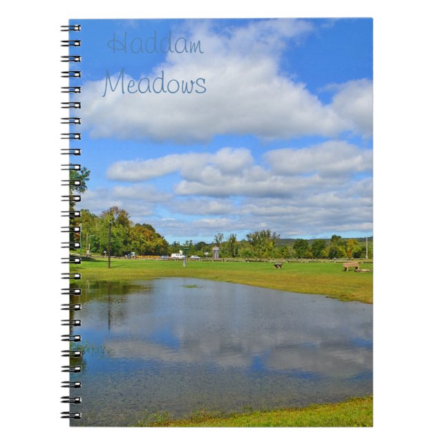 Caderno Espiral Notebook de Reflexão em Nuvem (Frente)