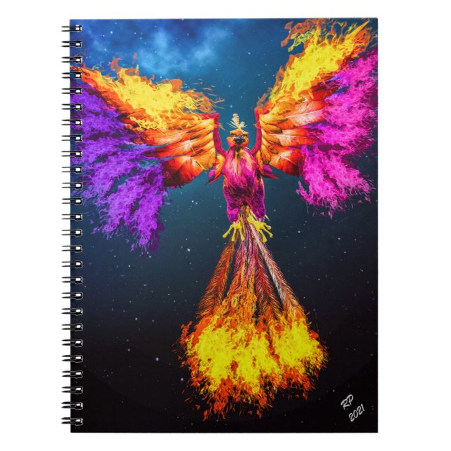 Caderno Espiral Notebook de renascimento (Frente)