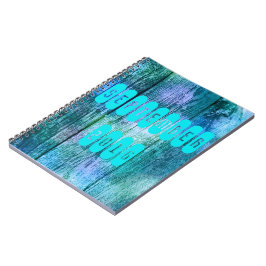 Caderno Espiral Notebook de setembro de 2016, Turquesa Roxa Mês