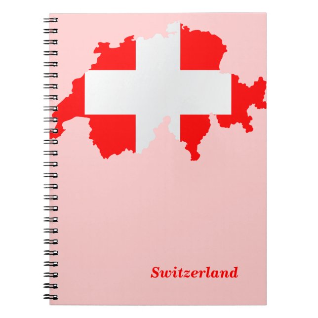 Caderno Espiral notebook de suiça (Frente)
