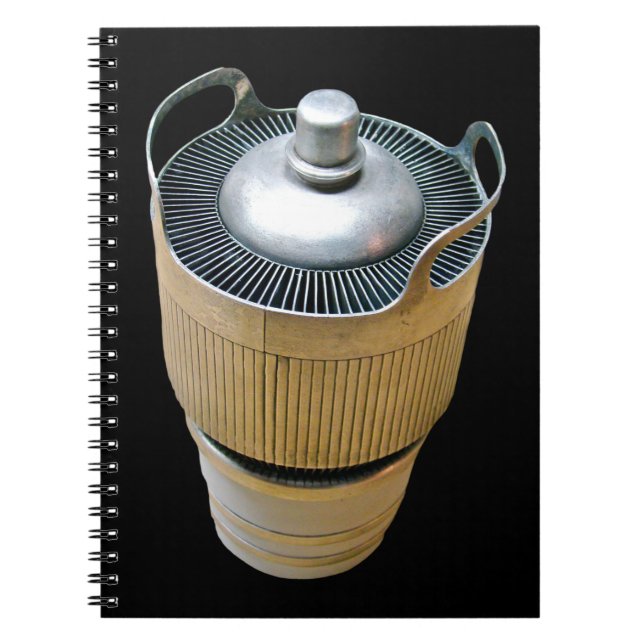 Caderno Espiral Notebook de tubos de transmissão de alta potência (Frente)