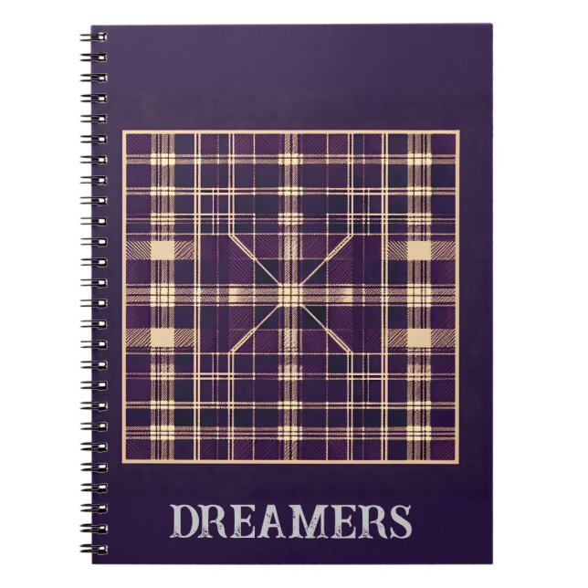 Caderno Espiral Notebook de Verificação Moderna (Frente)