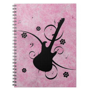 Caderno Espiral Notebook de violão