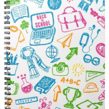 Notebook De Volta Para A Escola