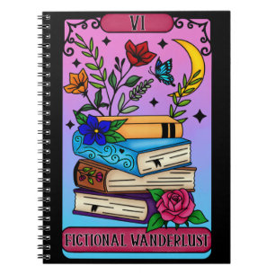 Caderno Espiral Notebook de Wanderlust fictício