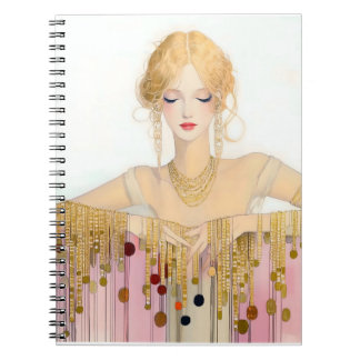 Caderno Espiral Notebook Deco Princess