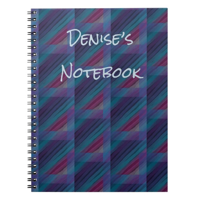 Caderno Espiral Notebook Design Spiral Personalizado (Frente)