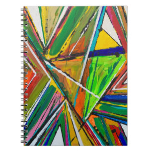 Caderno Espiral Notebook destruído