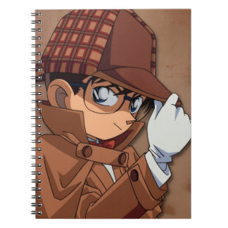 Caderno Espiral Notebook Detetive Anime