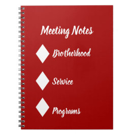 Caderno Espiral Notebook Diamond | Mahogany Vida