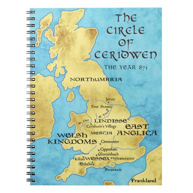 Caderno Espiral Notebook/Diário (Frente)