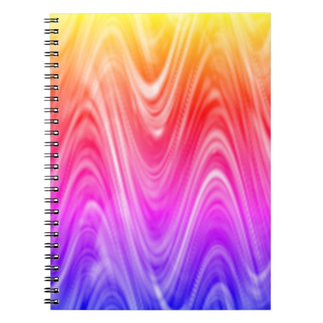 Caderno Espiral Notebook/Diário espiral colorido (Frente)