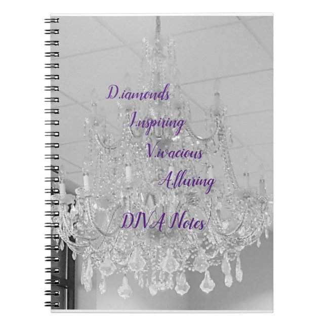 Caderno Espiral Notebook DIVA Life Lights Spiral (Frente)