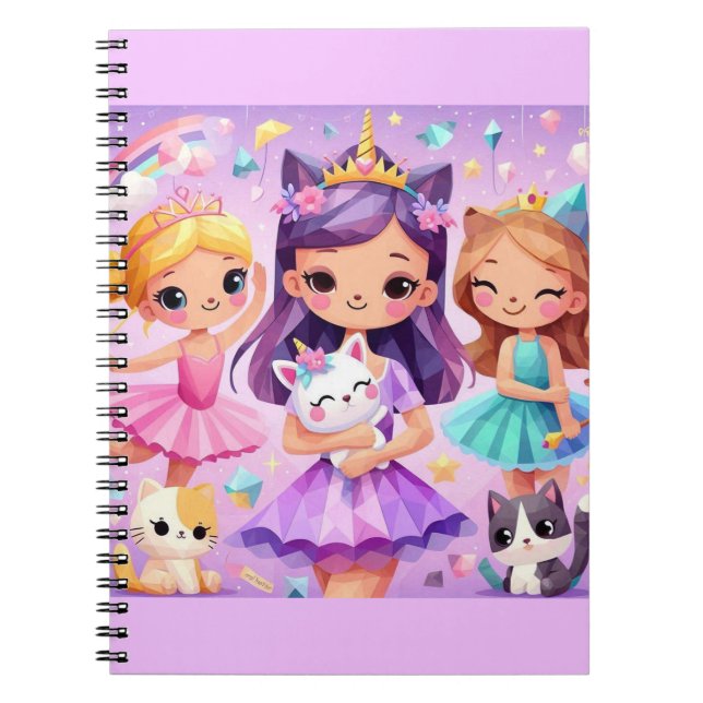 Caderno Espiral Notebook Divertido e Mágico (Frente)
