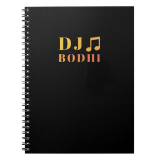 Caderno Espiral Notebook DJ Bodhi