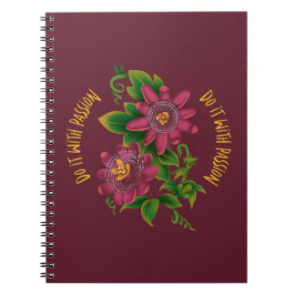 Caderno Espiral Notebook Do It With Passion