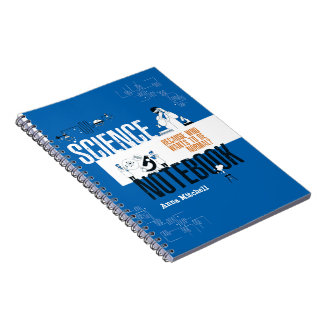 Caderno Espiral Notebook do Laboratório Personalizado de Química C