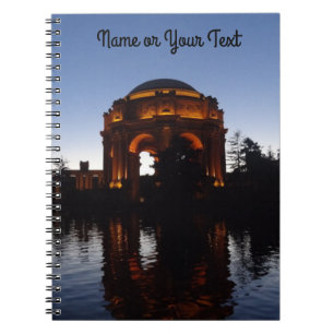 Caderno Espiral Notebook do Palácio de Belas Artes de São Francisc
