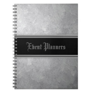 Caderno Espiral Notebook do Planejador de Eventos