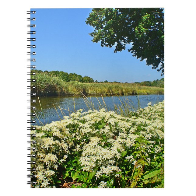 Caderno Espiral Notebook do rio Guilford (Frente)