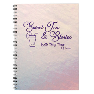 Caderno Espiral Notebook "Doces Tea & Stories"