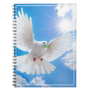 Caderno Espiral Notebook Dove