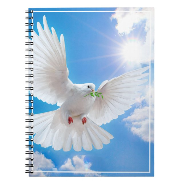 Caderno Espiral Notebook Dove (Frente)